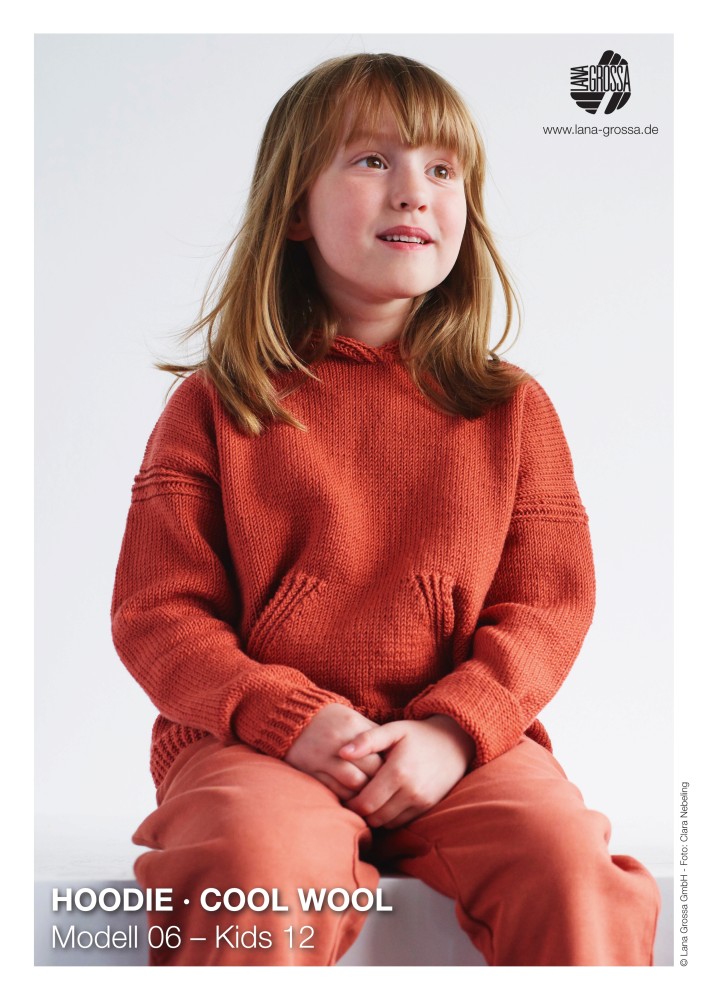 Hoodie Kids aus Lana Grossa Cool Wool