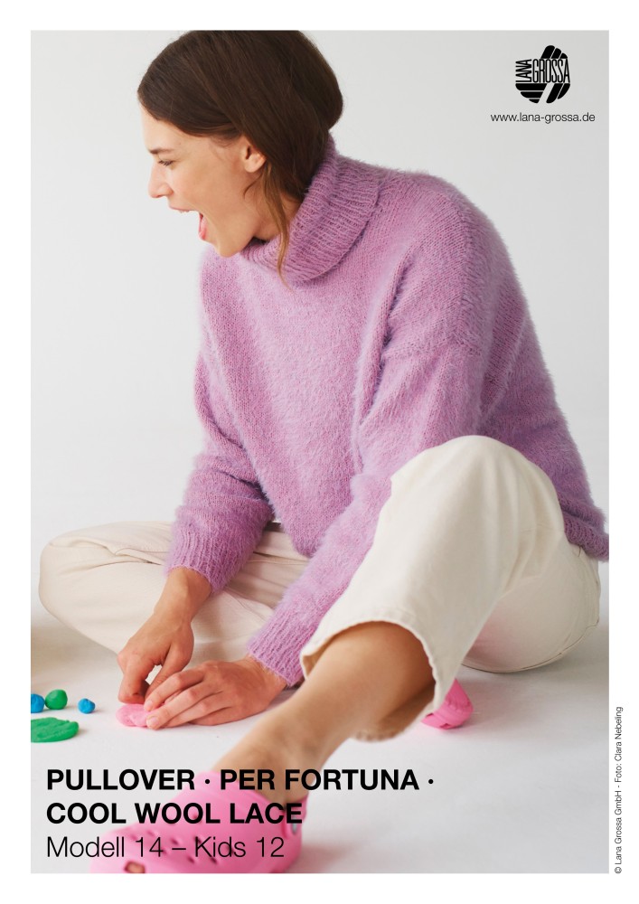 Pullover Per Fortuna Cool Wool Lace Kids 12
