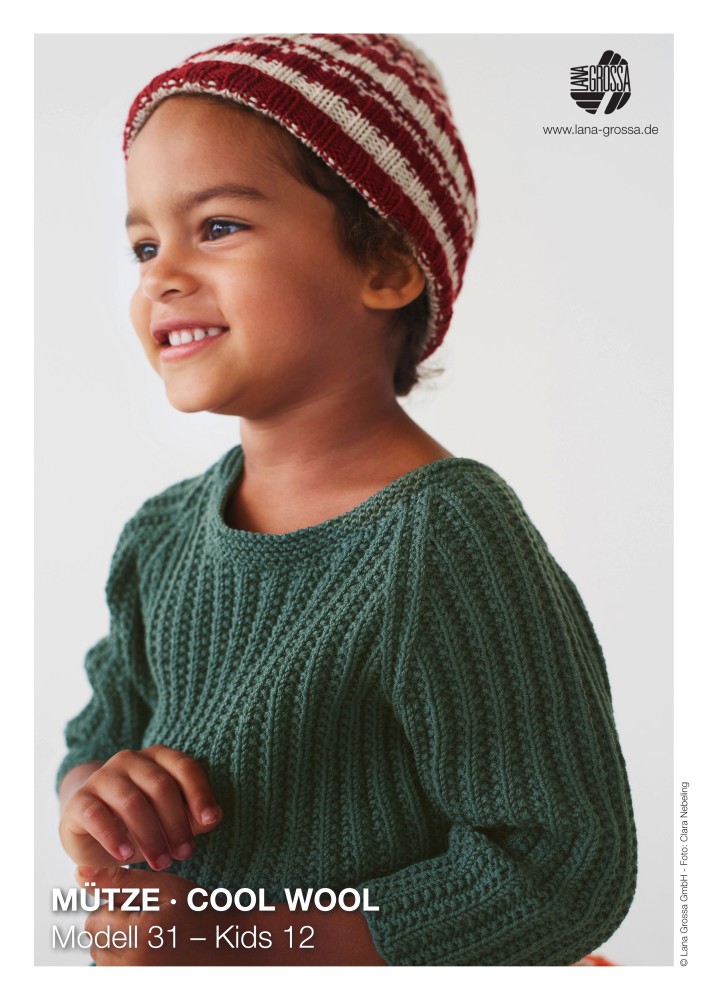 Mütze Cool Wool Modell 31 – Kids 12