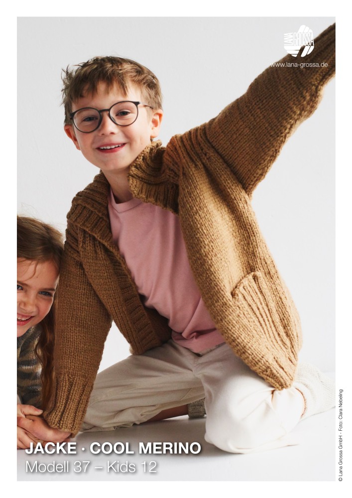 Kinderjacke Cool Merino Modell 37