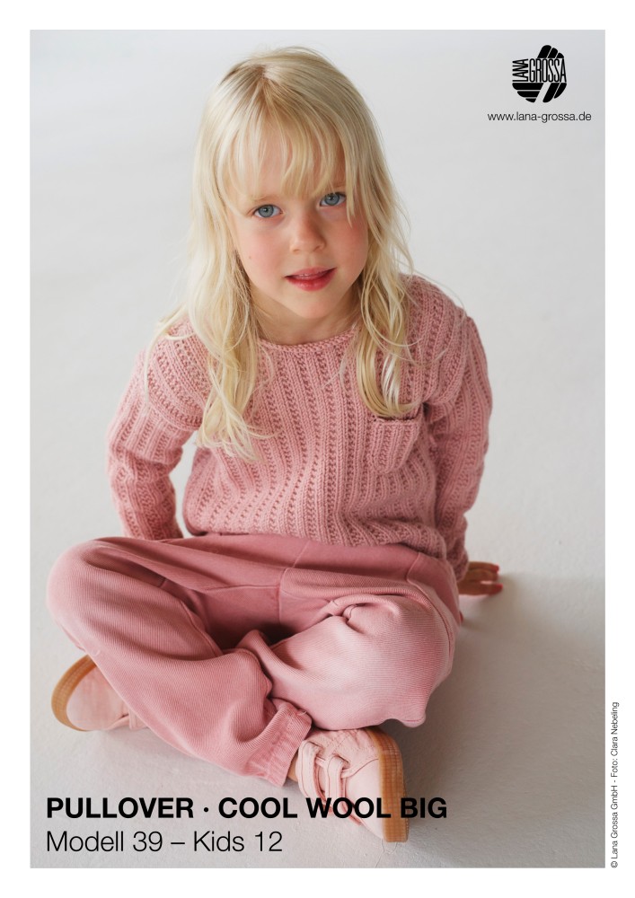 Pullover Cool Wool Big Kids 12
