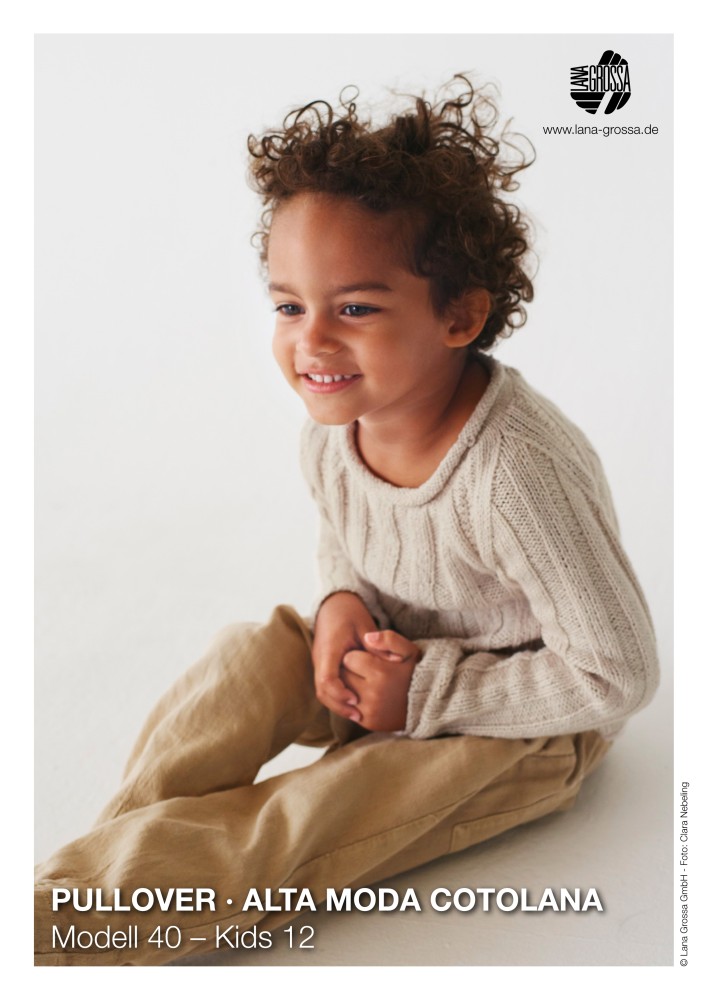 Pullover Alta Moda Cotolana Kids 12