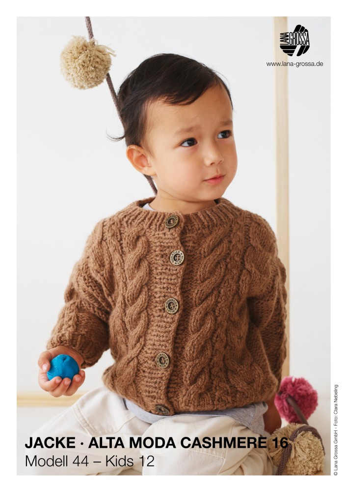 Jacke Kids 12 aus Alta Moda Cashmere 16