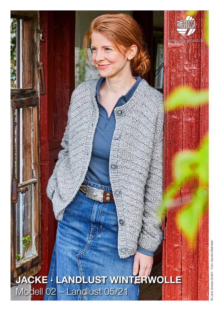 Jacke Landlust Winterwolle Modell 02