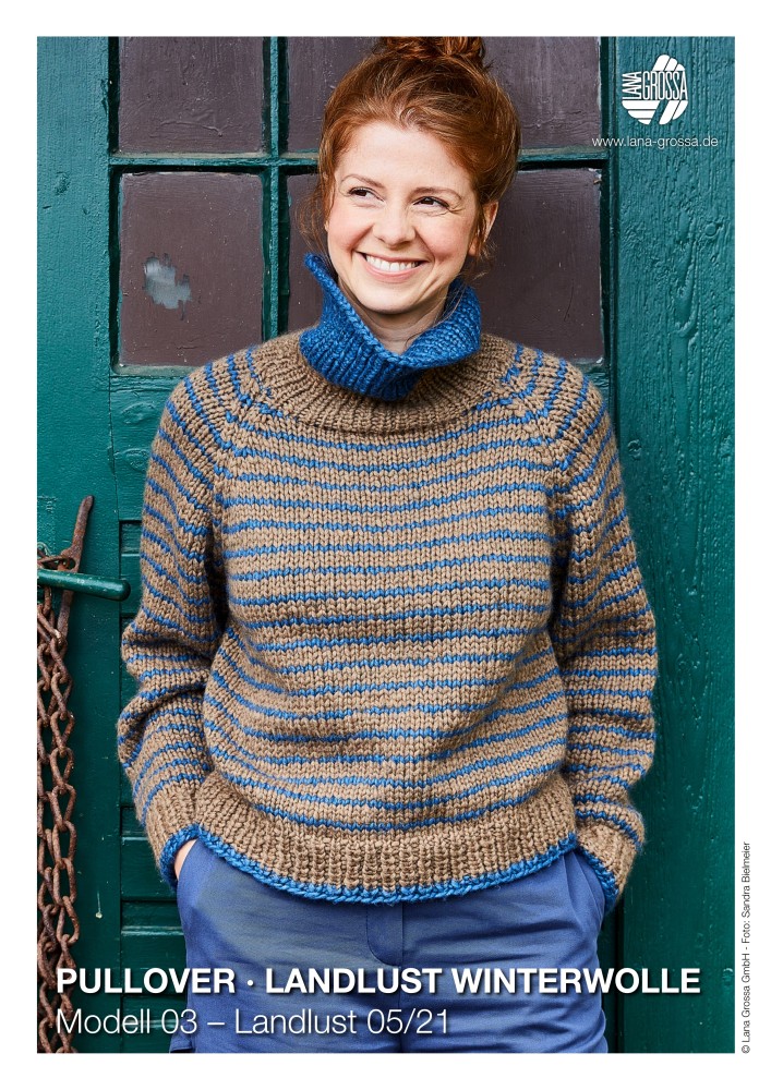 Pullover Modell 03 Landlust Winterwolle