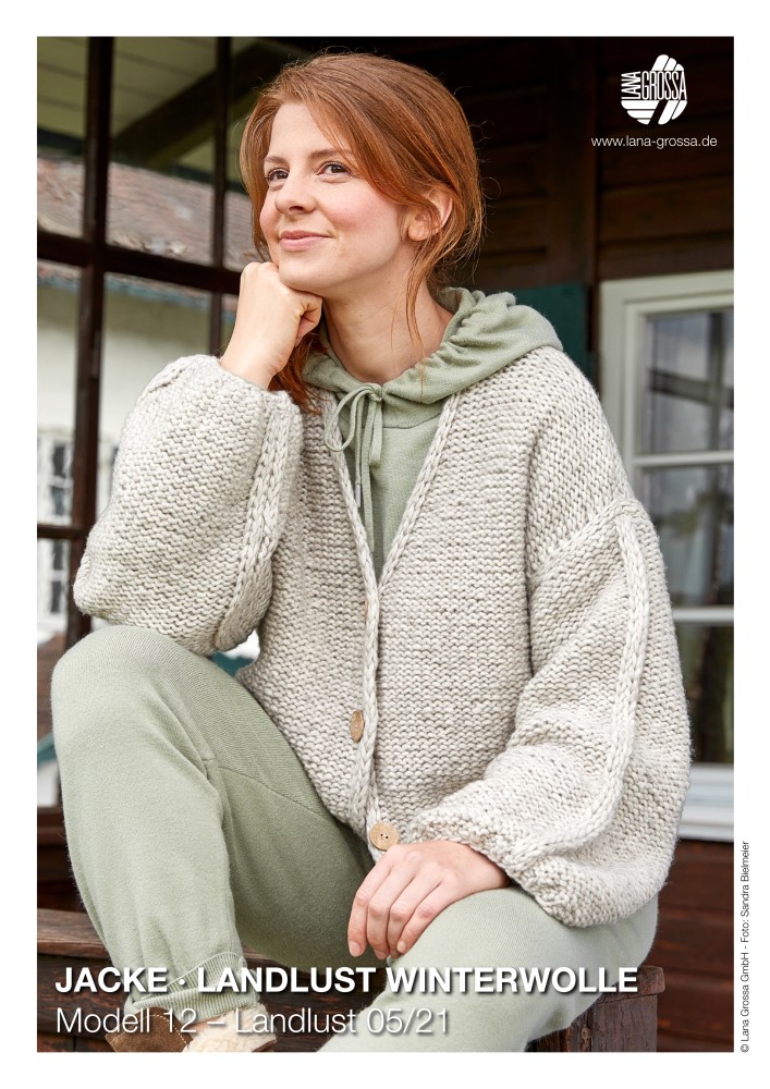 Jacke Landlust Winterwolle Modell 12