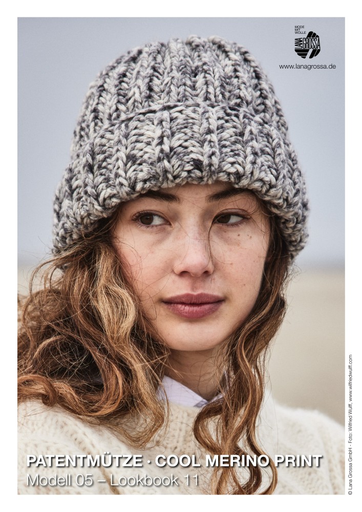 Patentmütze Cool Merino Print