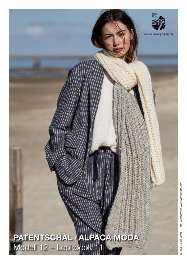 Patentschal Alpaca Moda