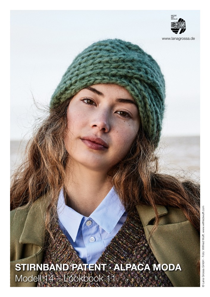 Stirnband Patent Alpaca Moda