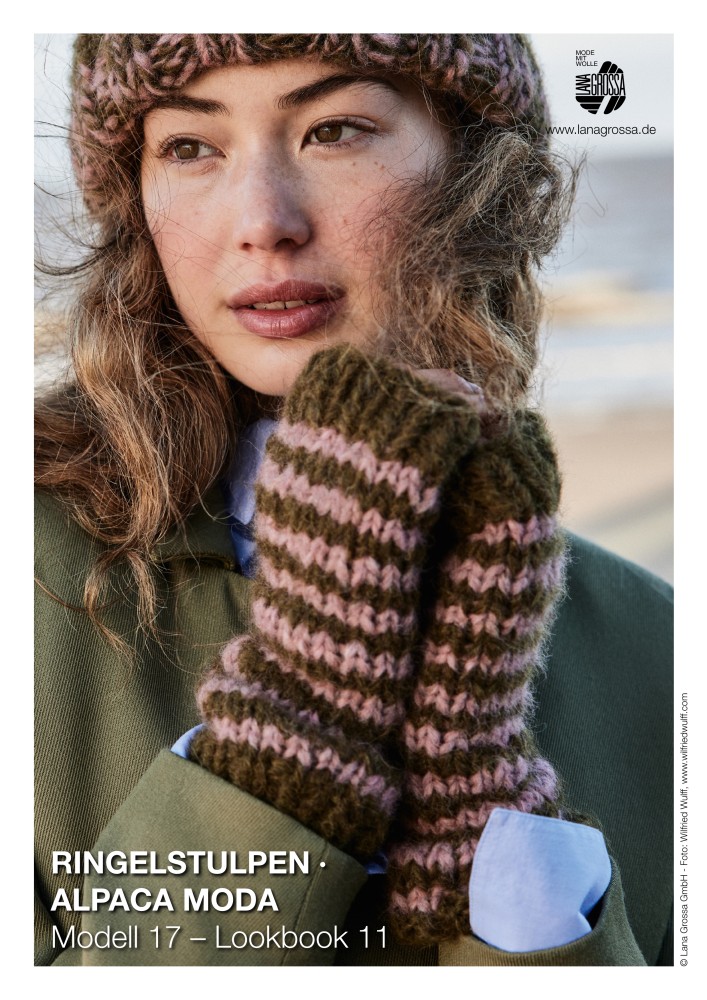 Ringelstulpen Alpaca Moda