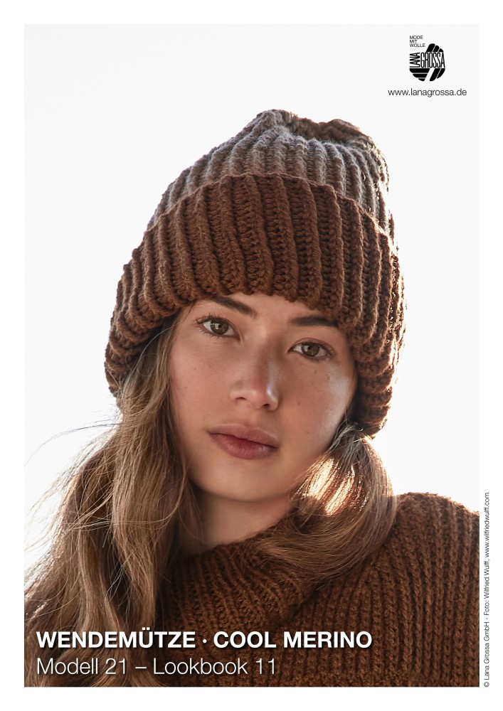 Wendemütze Cool Merino