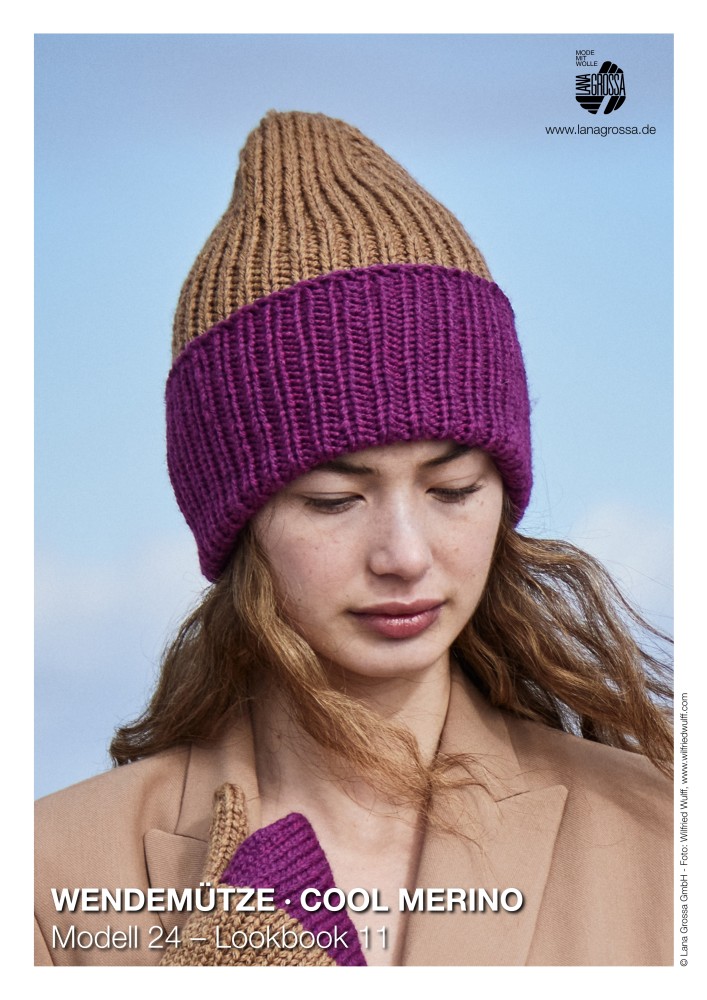 Wendemütze Cool Merino