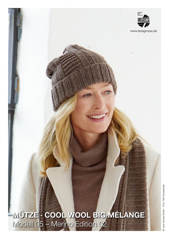 Mütze Cool Wool Big Mélange