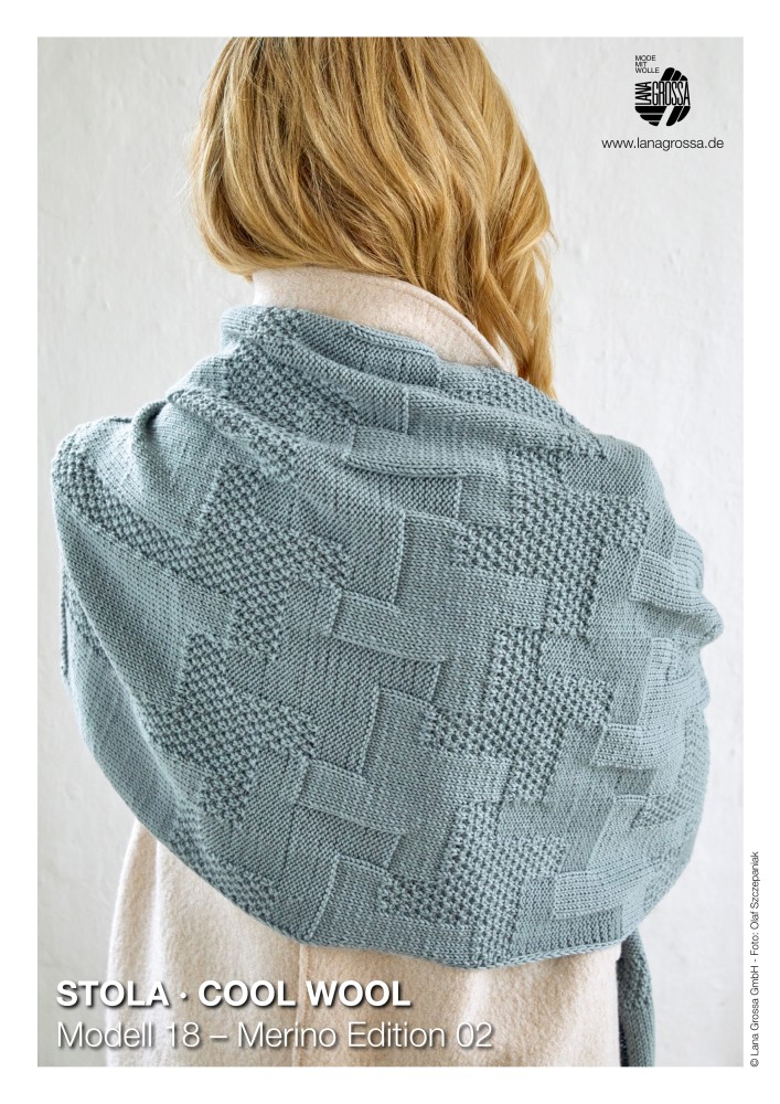 Stola Cool Wool Modell 18 – Merino Edition 02