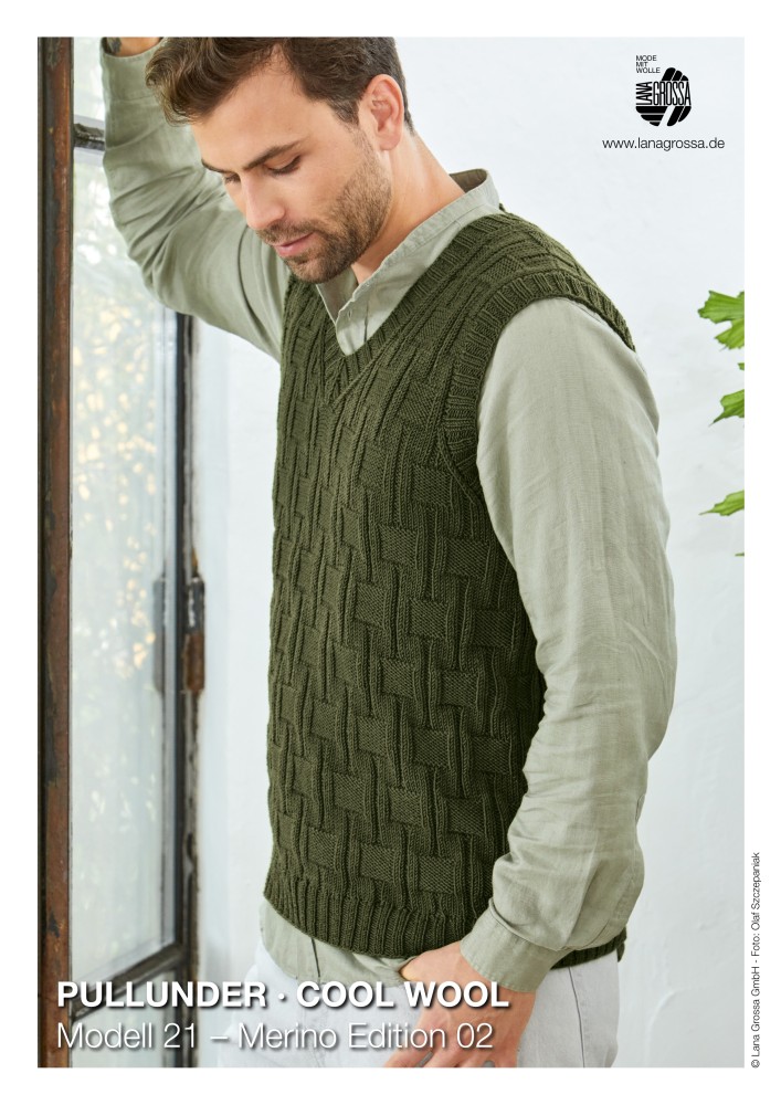 Pullunder Modell 21 – Merino Edition 02