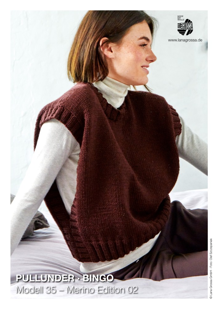 Pullunder Bingo Modell 35 – Merino Edition 02