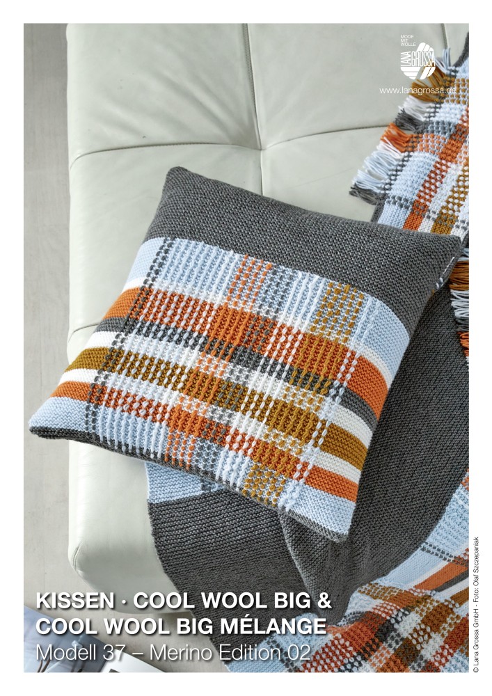 Kissen aus Cool Wool Big & Cool Wool Big Mélange