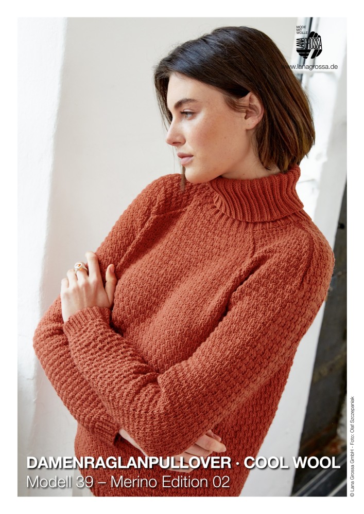 Damenraglanpullover Cool Wool