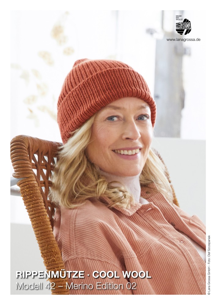 Rippenmütze Cool Wool