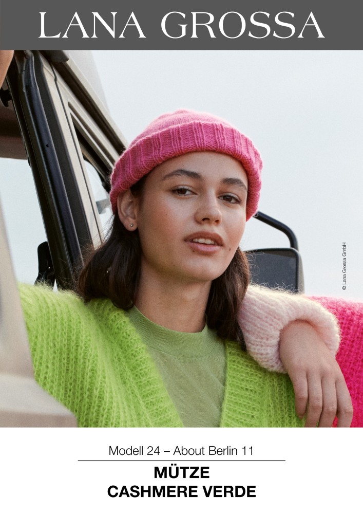 Mütze Cashmere Verde