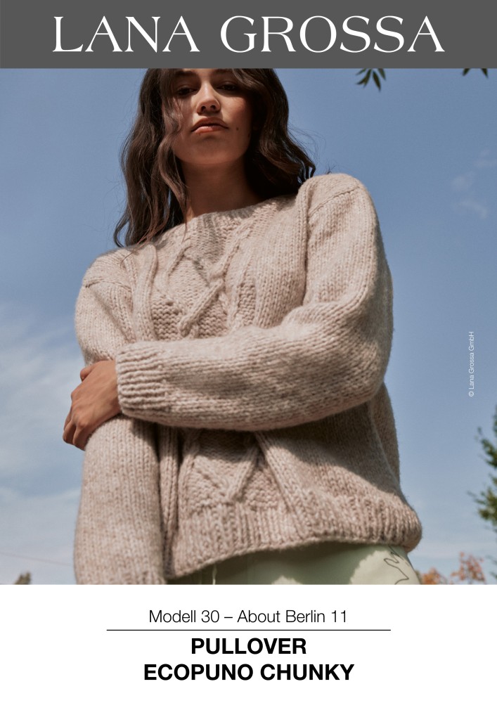 Pullover About Berlin 11 aus Ecopuno Chunky