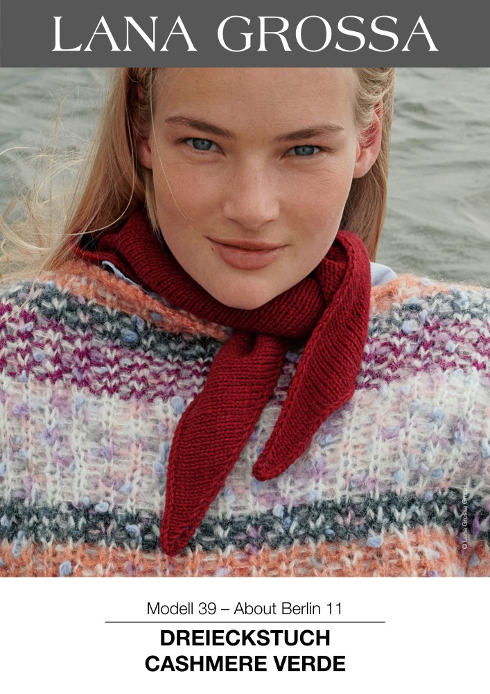 Dreieckstuch Cashmere Verde
