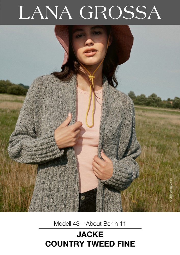 Jacke Modell 43 – About Berlin 11 aus Country Tweed Fine