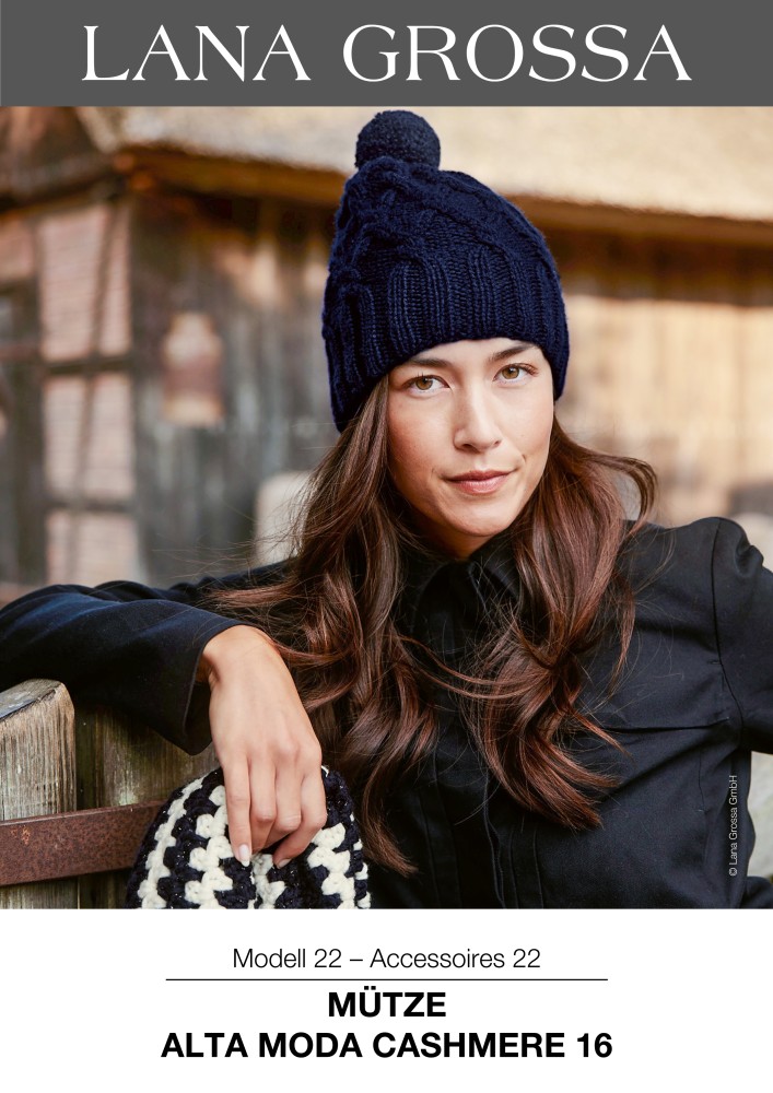 Mütze Alta Moda Cashmere 16