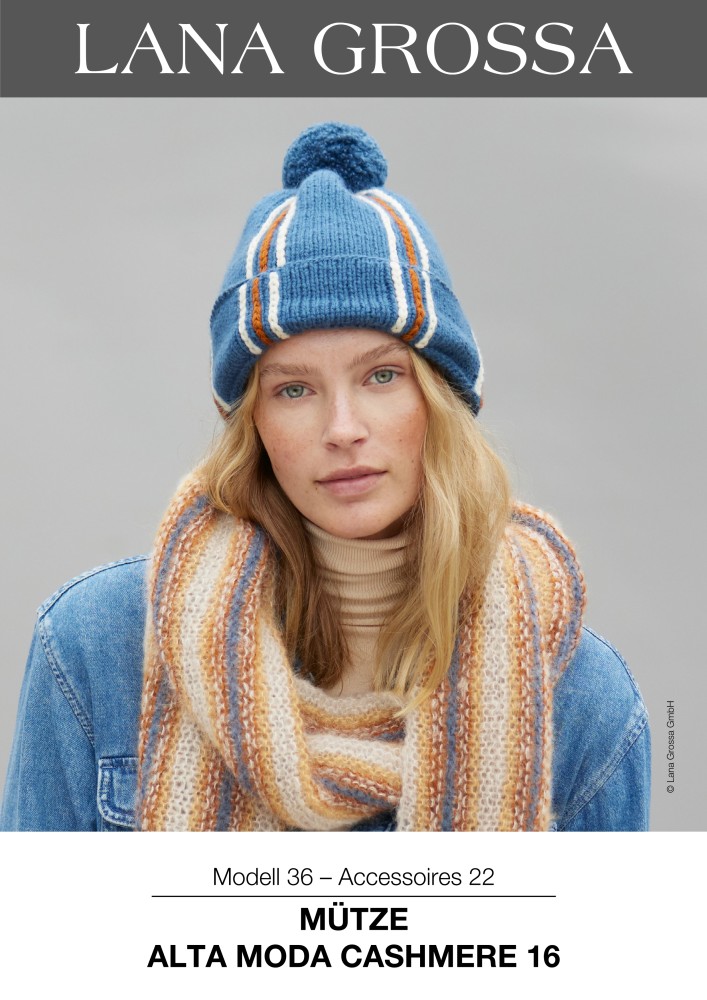 Mütze Alta Moda Cashmere 16
