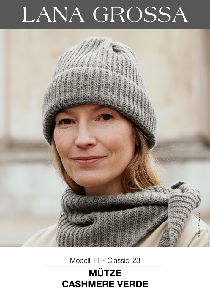 Mütze Cashmere Verde