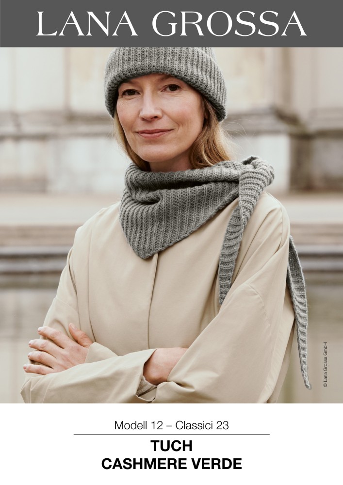 Tuch Cashmere Verde