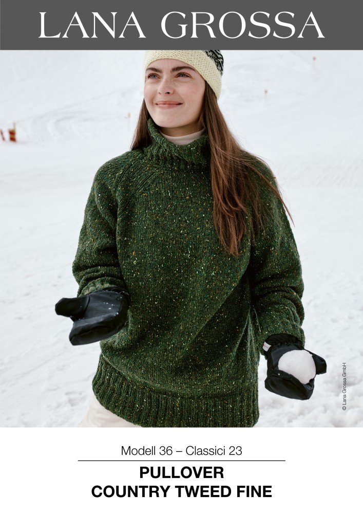 Pullover Country Tweed Fine