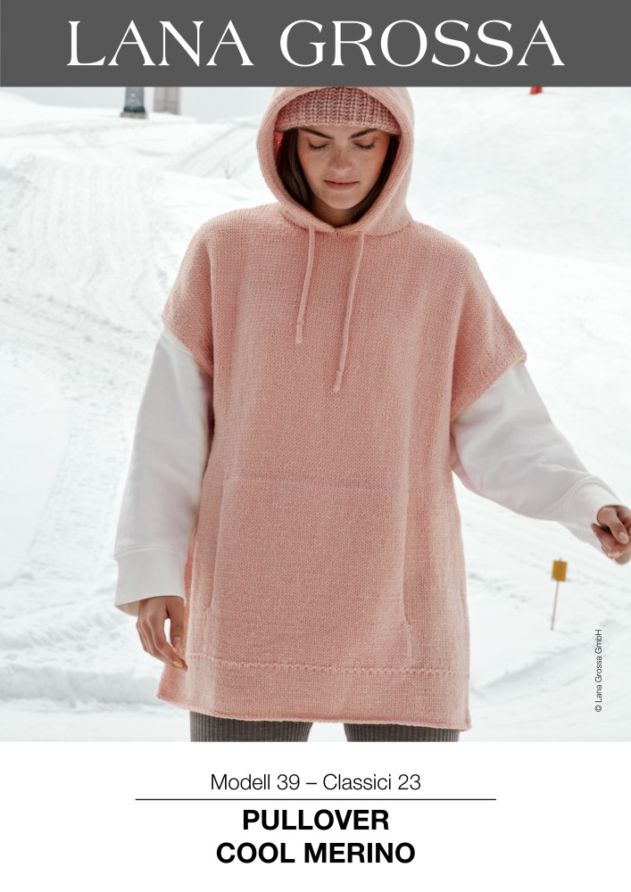 Pullover Classici 23 mit Kapuze