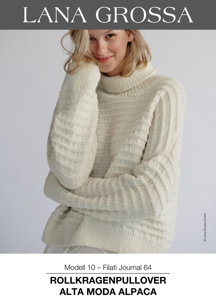 Rollkragenpullover Alta Moda Alpaca