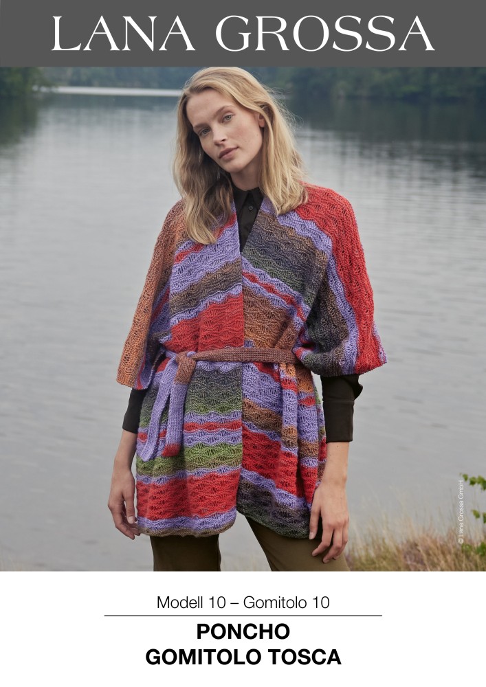 Poncho Gomitolo Tosca