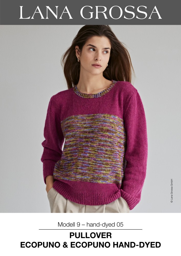 Pullover Modell 9 – hand-dyed 05