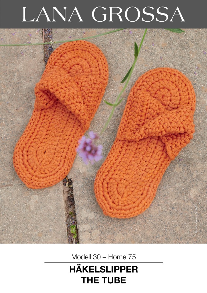 Häkelslipper "The Tube"