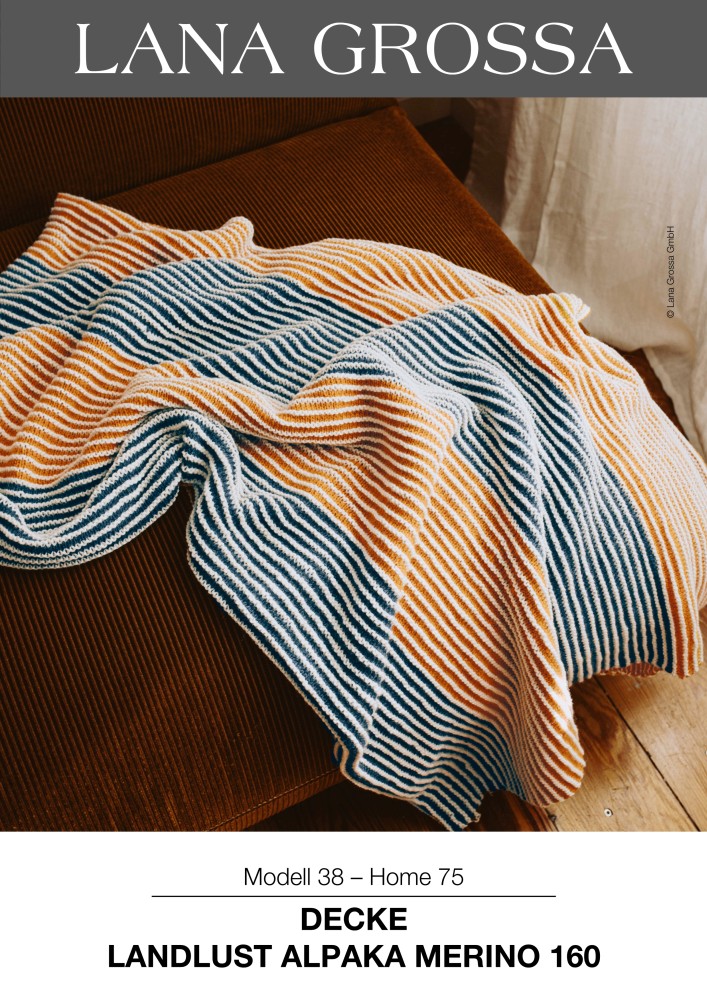 Decke Landlust Alpaka Merino 160