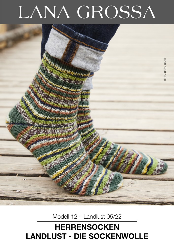 Herrensocken Landlust - Die Sockenwolle