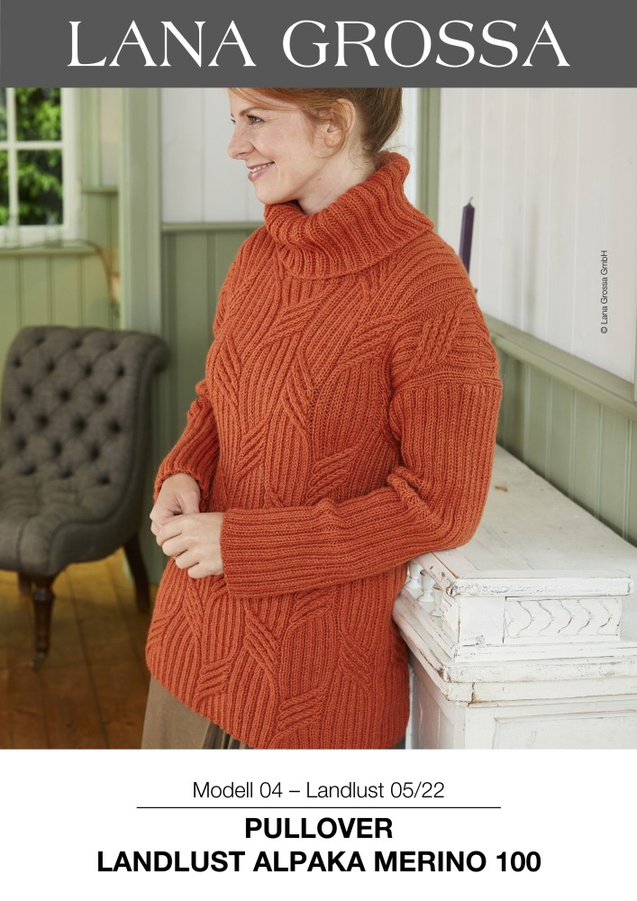 Pullover Landlust Alpaka Merino 100