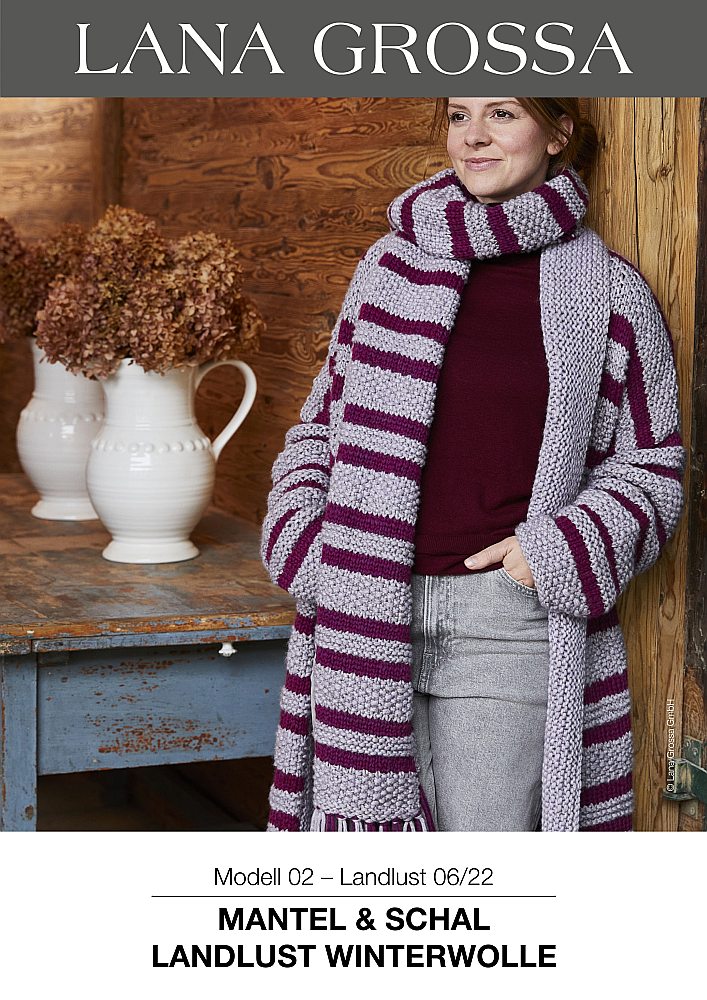 Mantel & Schal Landlust Winterwolle
