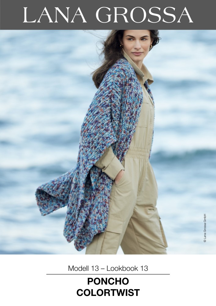 Poncho Colortwist