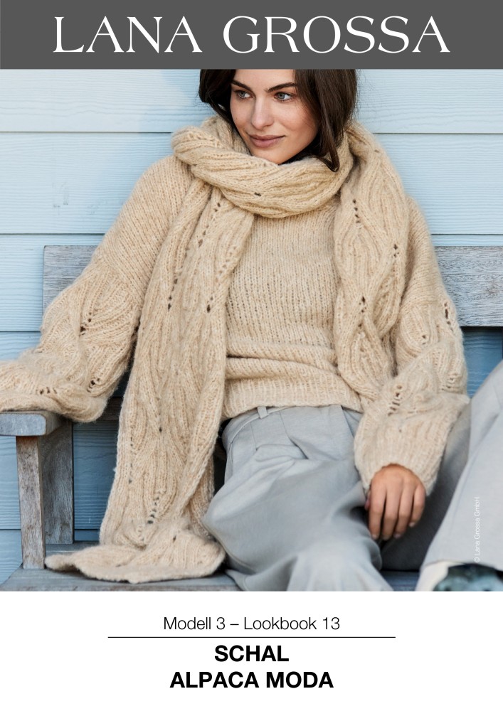 Schal Alpaca Moda