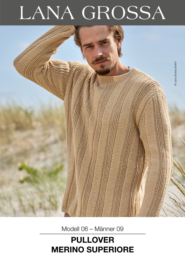 Pullover Merino Superiore Herren