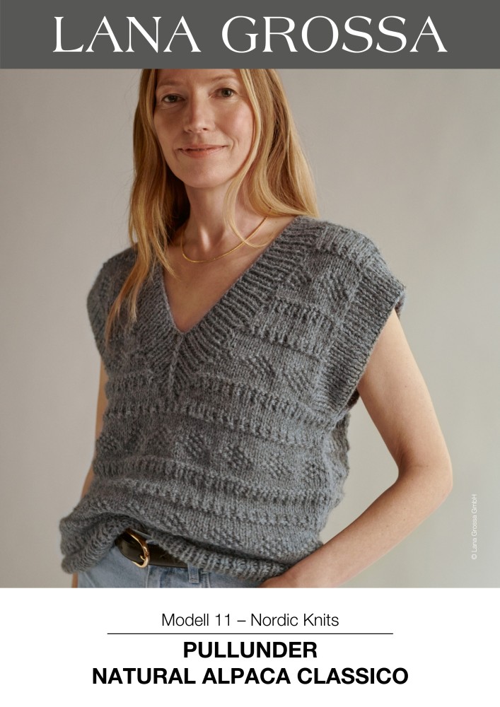 Pullunder Nordic Knits aus Natural Alpaca Classico
