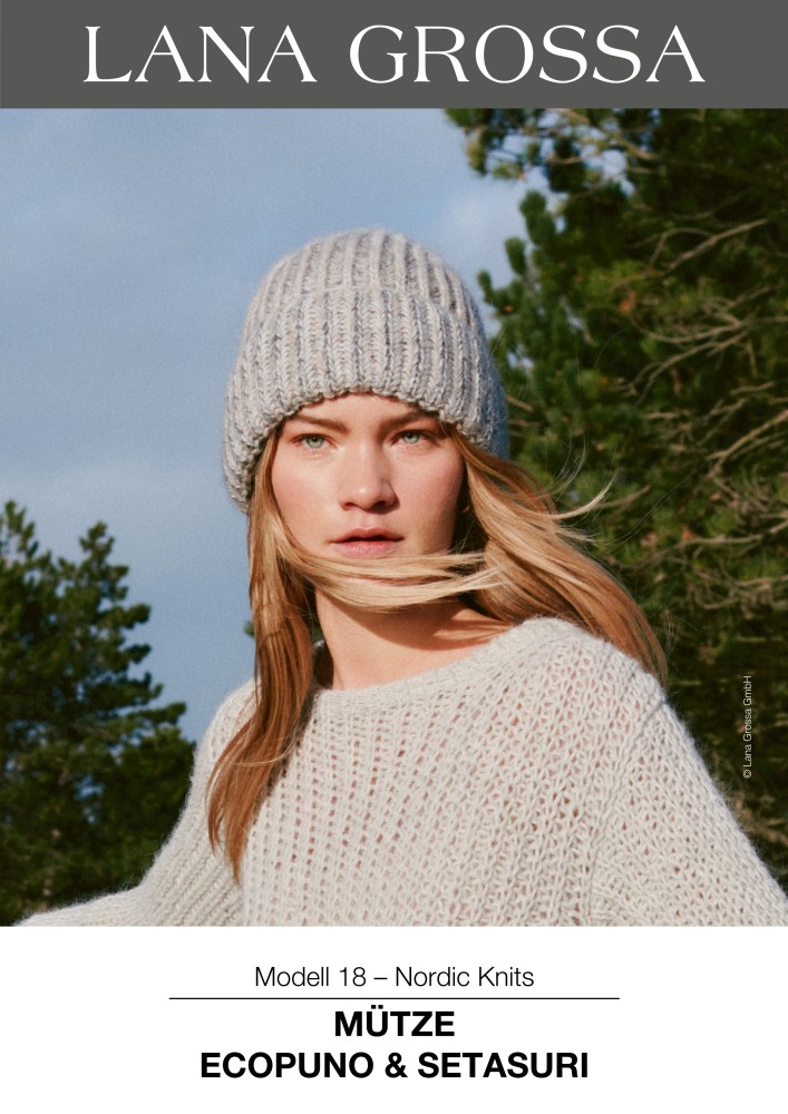 Nordic Knits Mütze Ecopuno & Setasuri