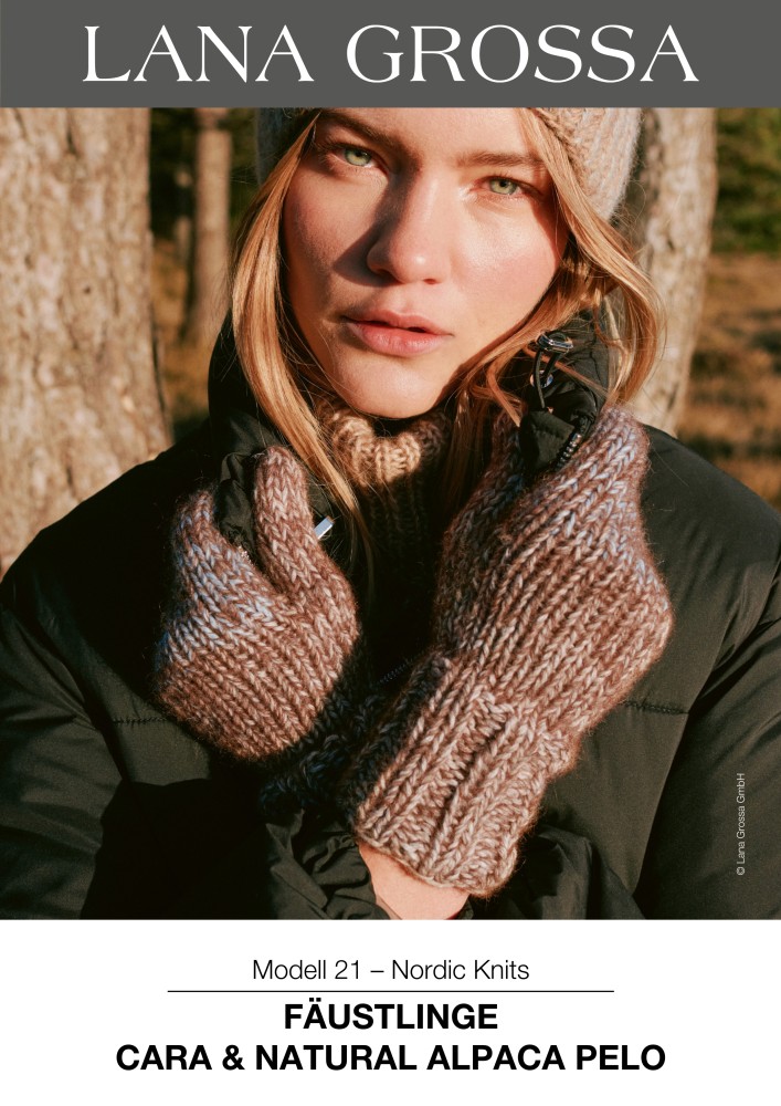 Fäustlinge Cara & Natural Alpaca Pelo