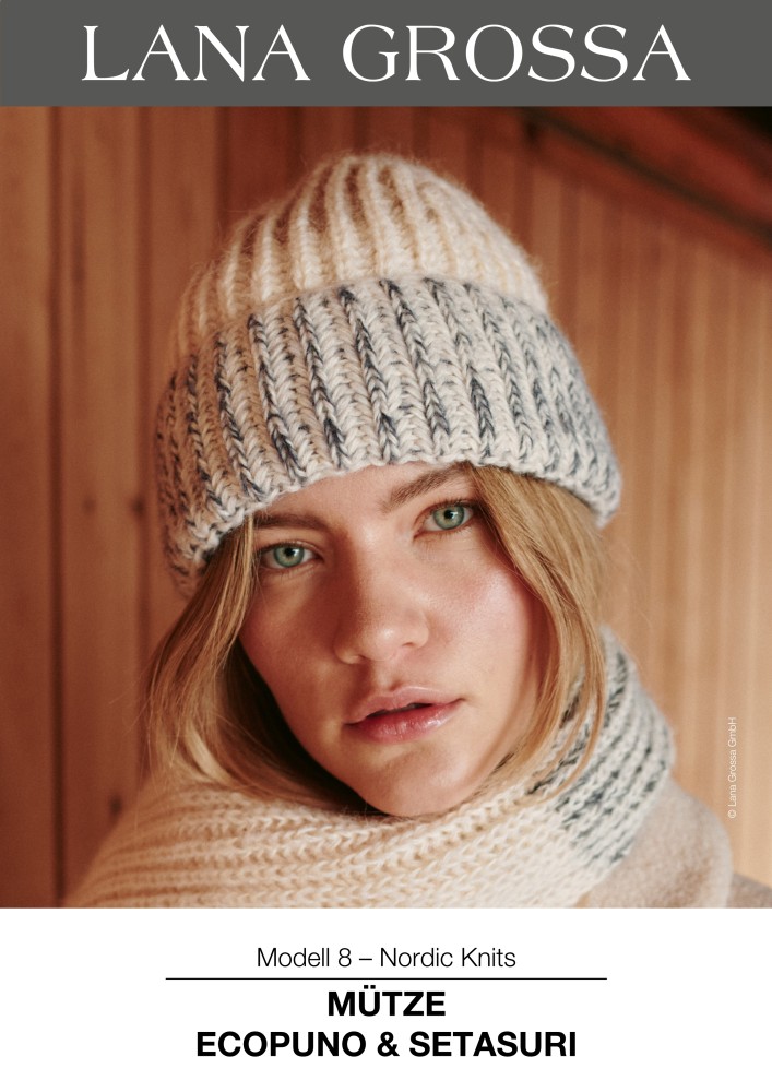 Mütze Nordic Knits Ecopuno & Setasuri