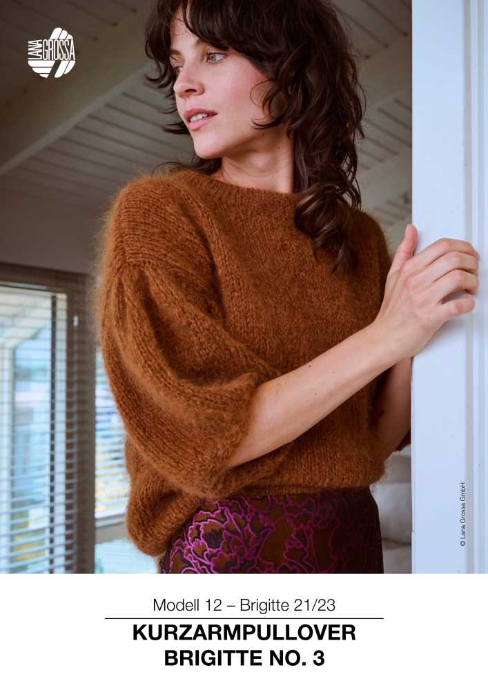 Kurzarm-Pullover Brigitte No. 3
