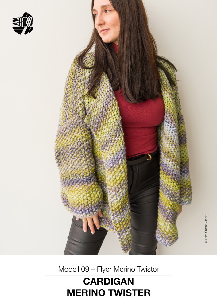 Cardigan Merino Twister